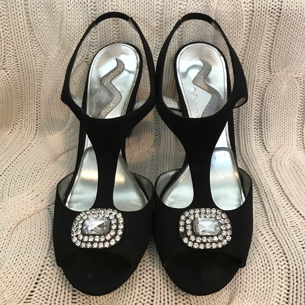 Nina Embellished Heels